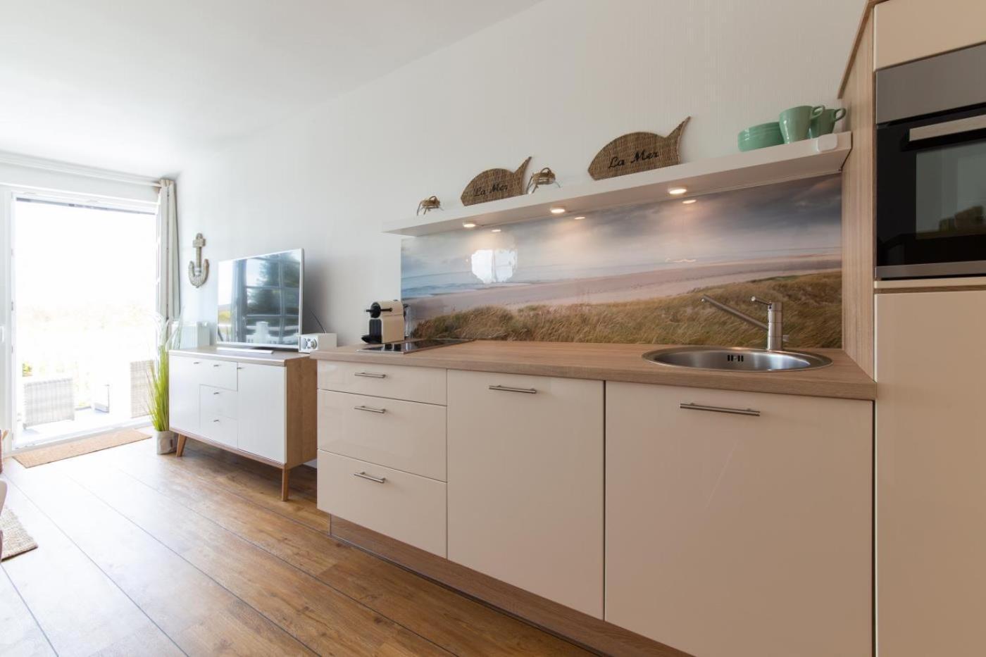 Ferienwohnung Kleine Strandkoje Haffkrug Exterior foto
